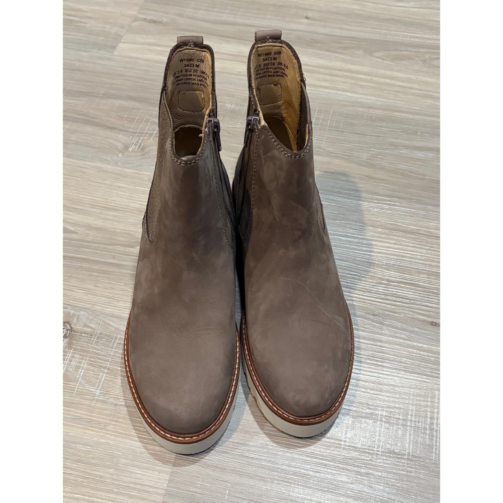 Samuel Hubbard North Star Brown Leather Chelsea Boots W1500 029 Womens 7.5